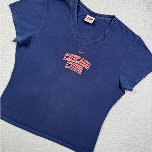 Vintage‎ 2005 Nike Chicago cubs center swoosh T-shirt